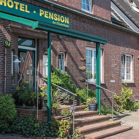 Hotel Am Elisabethufer 제베 외부 사진